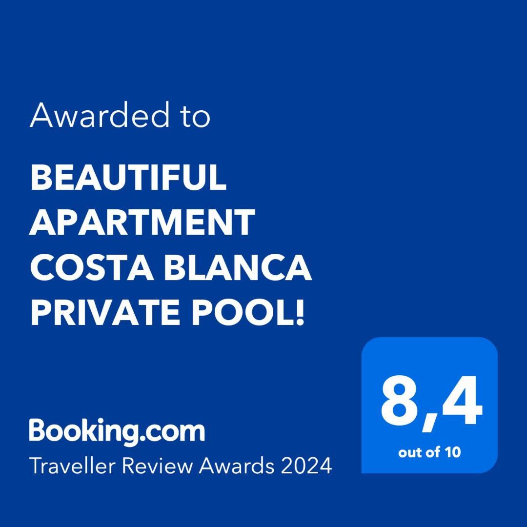 Beautiful Apartment Costa Blanca Private Pool! Oliva Luaran gambar